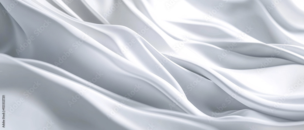 Abstract White Fabric Drape Background Texture Abstract White Fabric Drape Background Texture