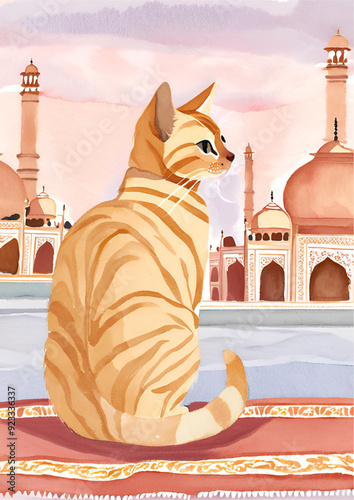 Pensive Bengal Cat