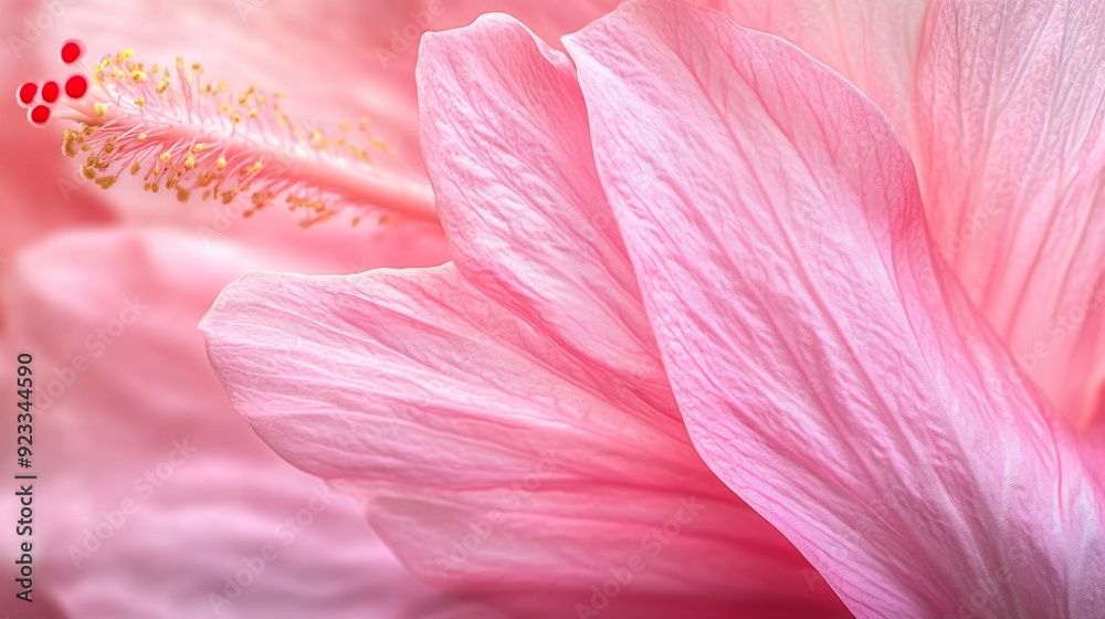 Close-up of a pink petal abstract background. Close-up of a pink petal abstract background.