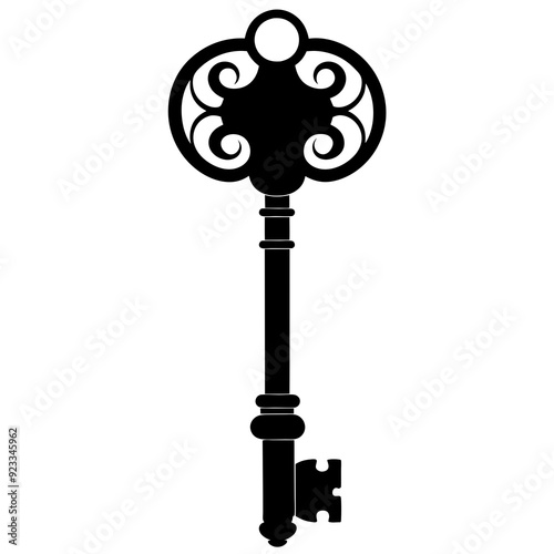 antique skeleton key