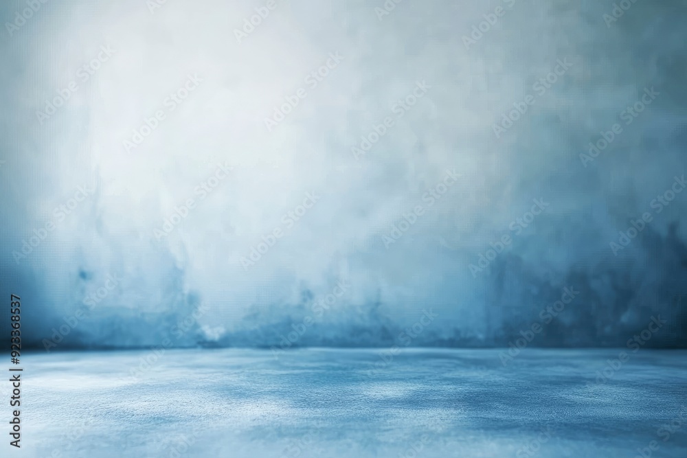 blur abstract soft blue studio and wall background , ai blur abstract soft blue studio and wall background , ai