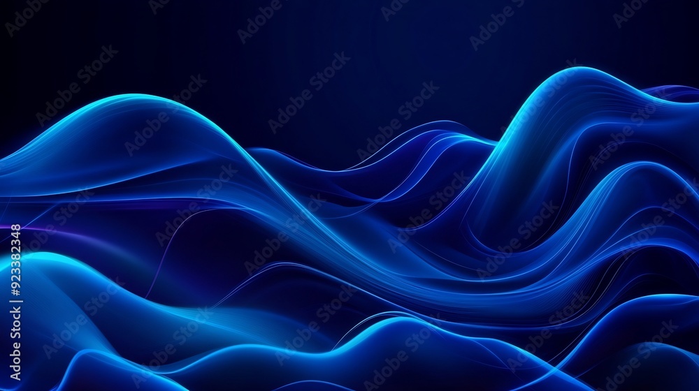 Abstract blue sapphire texture background with smooth wavy lines, elegant and modern design for a presentation or banner, high resolution. Abstract blue sapphire texture background with smooth wavy lines, elegant and modern design for a presentation or banner, high resolution.