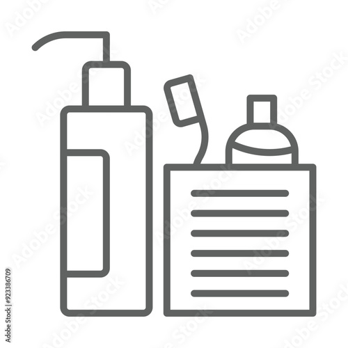 Toiletries icon Design