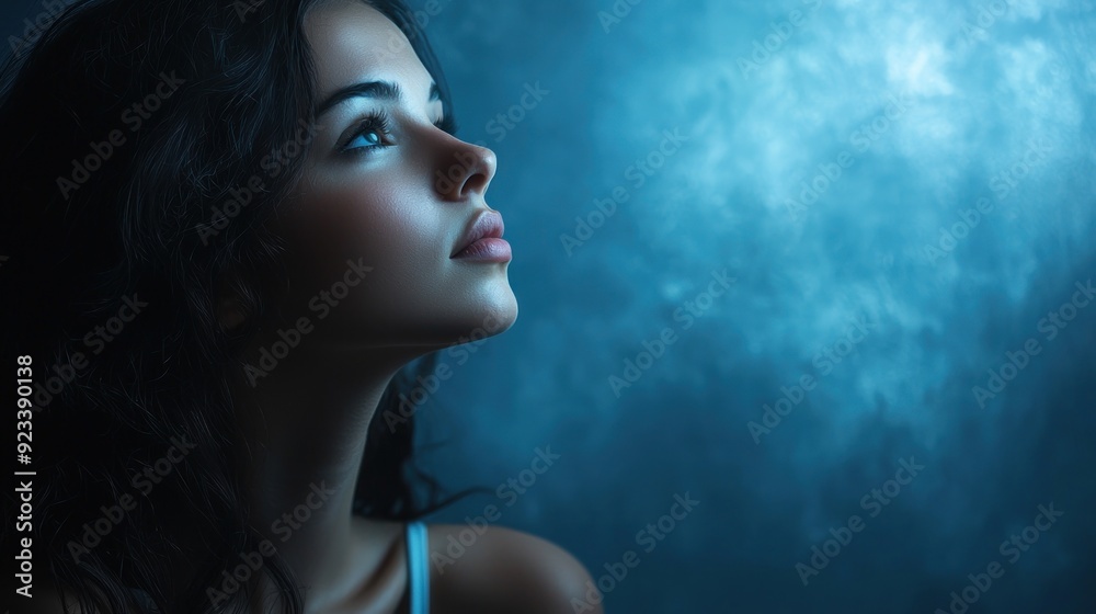 Dark-themed portrait of a person in deep thought depicted against a minimalistic background The scene conveys a somber mood and a sense of emotional weight The person appears lost in contemplation Dark-themed portrait of a person in deep thought depicted against a minimalistic background The scene conveys a somber mood and a sense of emotional weight The person appears lost in contemplation