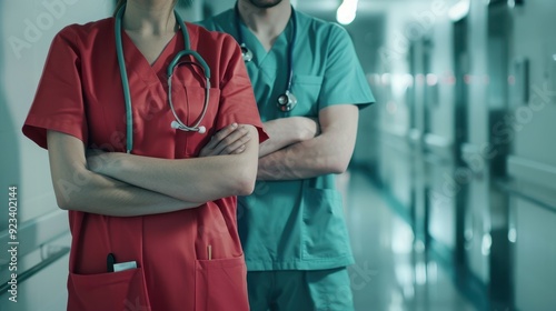The Doctors in Hospital Uniforms photo