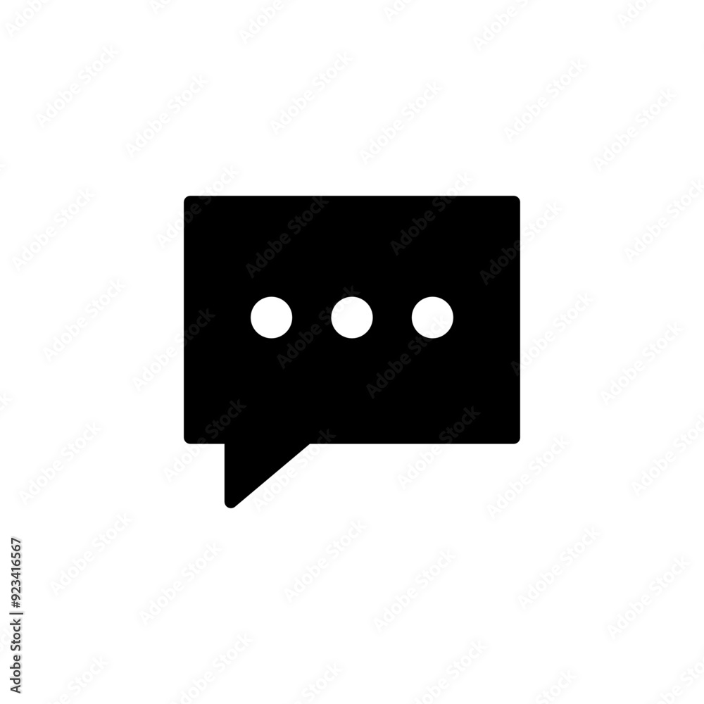 Chat icon logo design. speech bubble sign and symbol. comment icon. message Chat icon logo design. speech bubble sign and symbol. comment icon. message