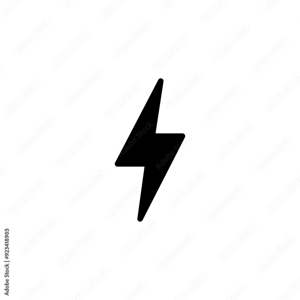 Lightning icon logo design. electric sign and symbol. power icon. energy sign Lightning icon logo design. electric sign and symbol. power icon. energy sign