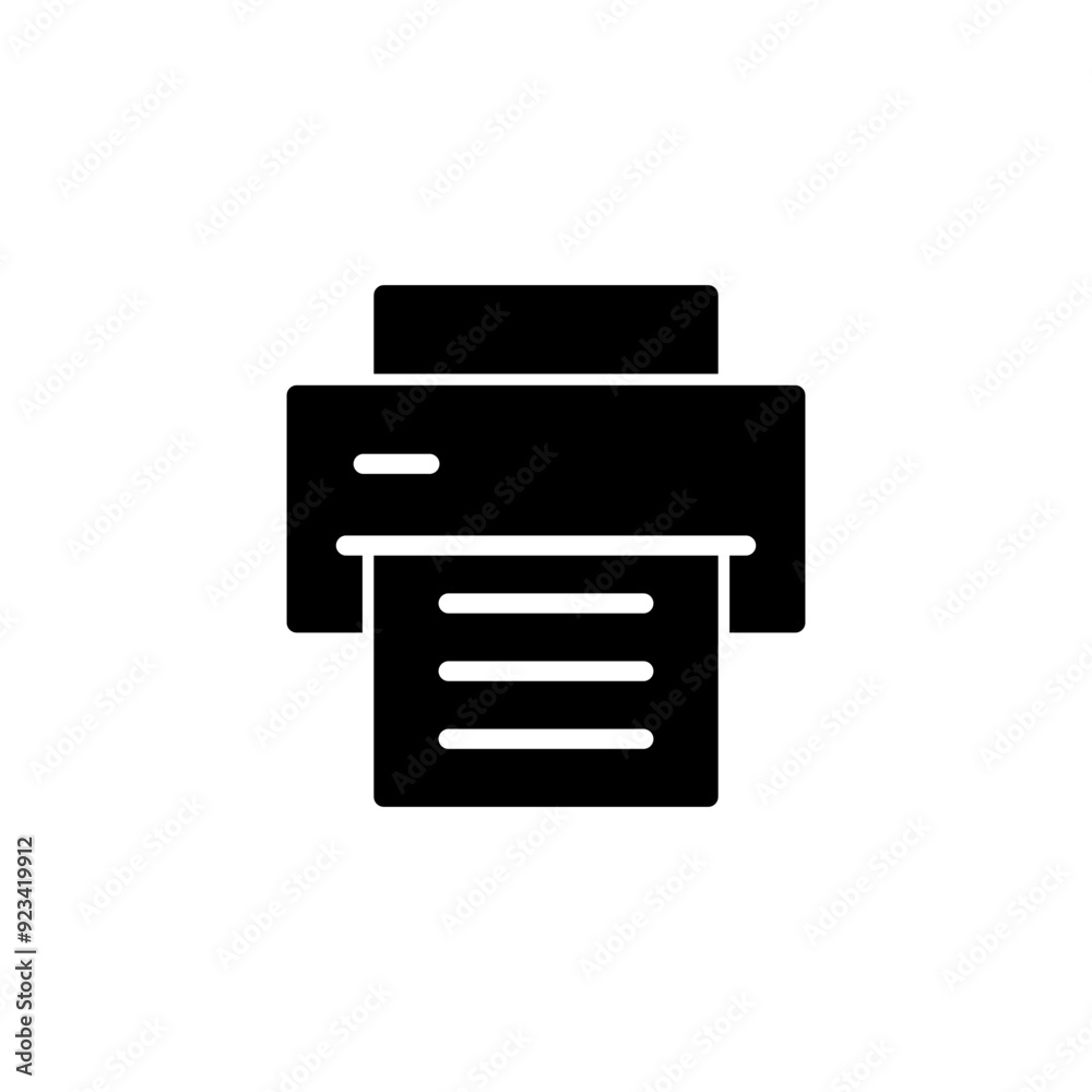 Print icon logo design. printer sign and symbol Print icon logo design. printer sign and symbol