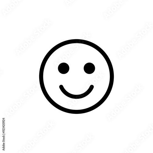 Smile icon logo design. smile emoticon icon. feedback sign and symbol