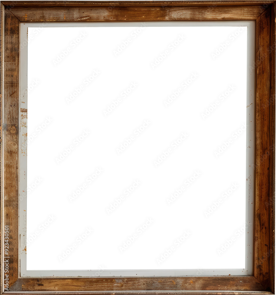 A rustic wooden frame with a black background, perfect for showcasing your artwork or photos. A rustic wooden frame with a black background, perfect for showcasing your artwork or photos.