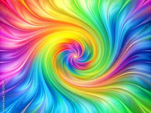 Wallpaper Mural Vibrant abstract rainbow background with soft blurred gradient hues of pink, blue, yellow, and green swirling together in a mesmerizing psychedelic pattern. Torontodigital.ca