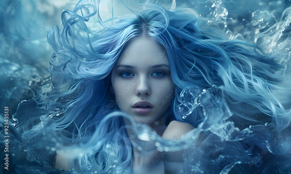 graphic advertising images focusing on beauty and hair graphic advertising images focusing on beauty and hair