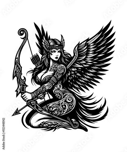 Viking Shield Maiden Warrior 