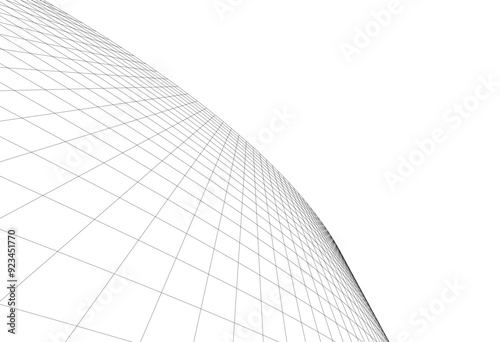 abstract architectural background vector illustration