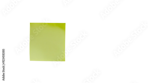 Yellow sticky note transparent background