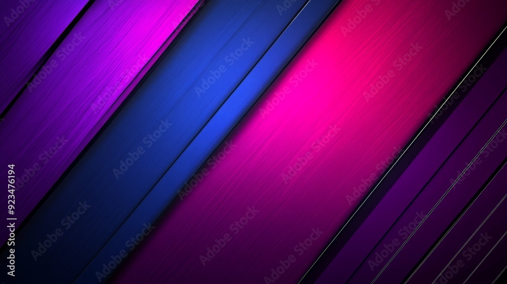A vibrant abstract design featuring diagonal stripes in shades of blue, purple, and pink, ideal for backgrounds or digital art. A vibrant abstract design featuring diagonal stripes in shades of blue, purple, and pink, ideal for backgrounds or digital art.
