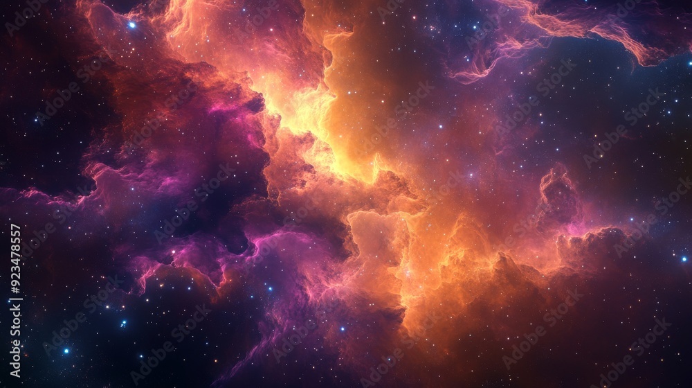 Obraz premium Cosmic Nebula