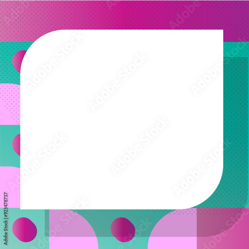 Modern geometric pattern