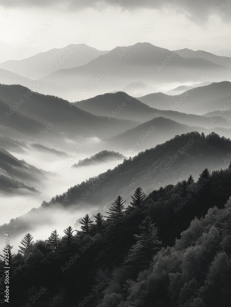 Obraz premium Majestic Mountain Range