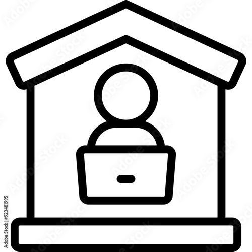 telecommuting icon