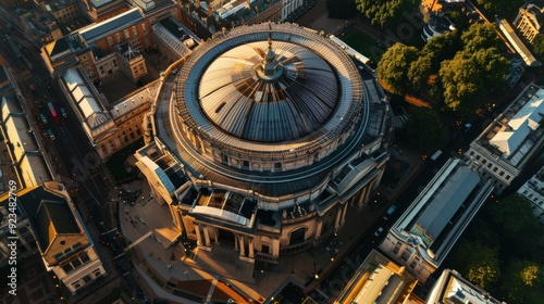 Wallpaper Mural Capture the splendor of the Royal Albert Hall from above. Torontodigital.ca