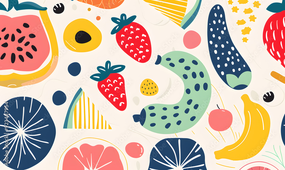 fruits and vegetable herbal concept for background or 2d illustrator cartoon. fruits and vegetable herbal concept for background or 2d illustrator cartoon.