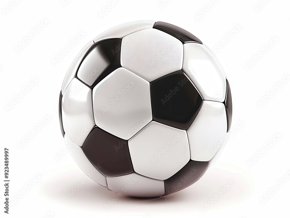 Soccer Ball Illustration. Football Match Object for World Cup Team Competition Soccer Ball Illustration. Football Match Object for World Cup Team Competition