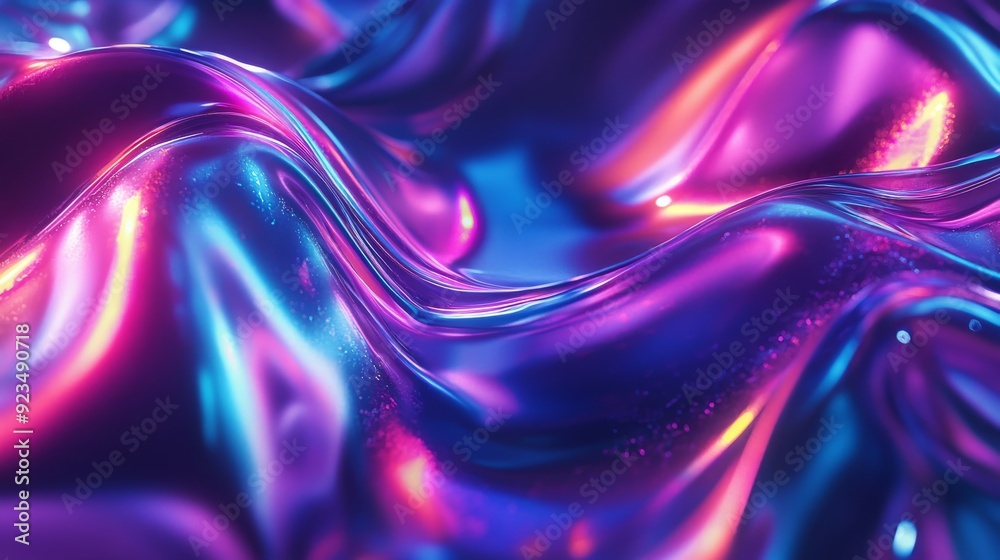 Abstract Liquid Metallic Swirls Abstract Liquid Metallic Swirls