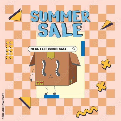 unboxing time vector design sale