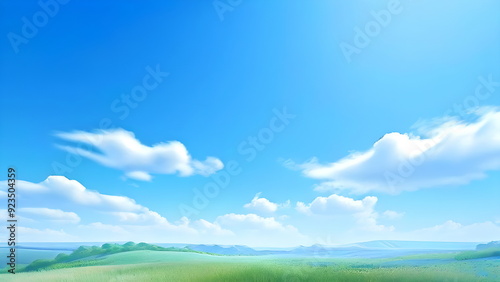 backdrop with autumn sky