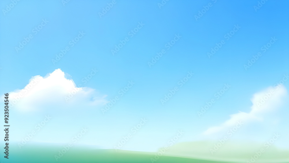 Obraz premium backdrop with autumn sky