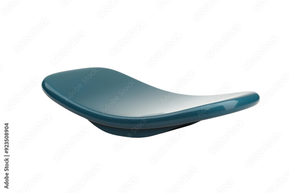 Modern blue minimalist seat design in a sleek, curved form for contemporary interiors and stylish furniture concepts. Modern blue minimalist seat design in a sleek, curved form for contemporary interiors and stylish furniture concepts.