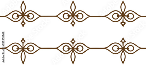 Dividers thin line elements set. Border underline for text page, book, invitation, wedding card, certificate, menu