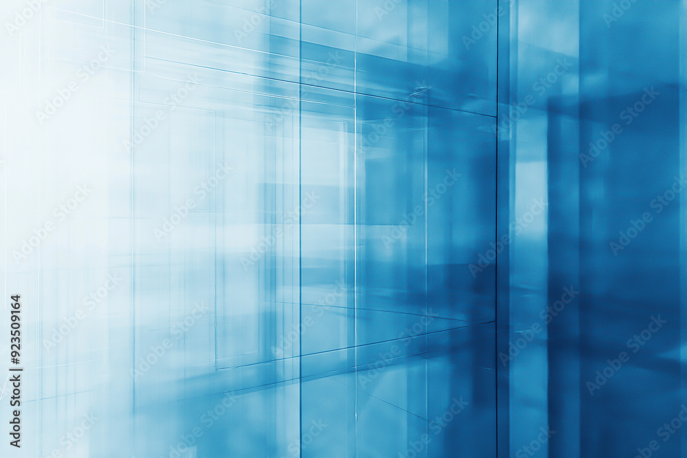 Abstract blue lines on a technology and ciyscape background for presentations or futuristic web design concepts, high resolution Abstract blue lines on a technology and ciyscape background for presentations or futuristic web design concepts, high resolution