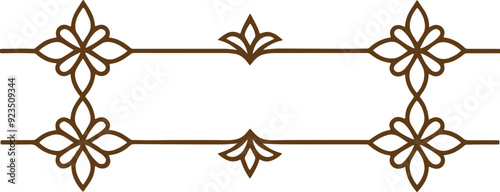 Dividers thin line elements set. Border underline for text page, book, invitation, wedding card, certificate, menu