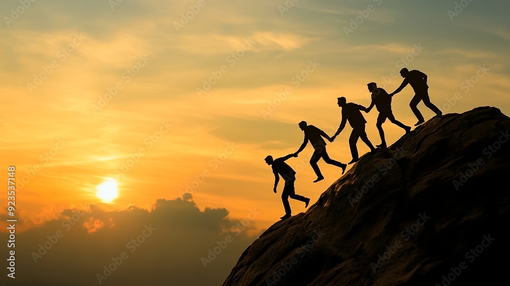 Fototapeta premium Teamwork in Nature