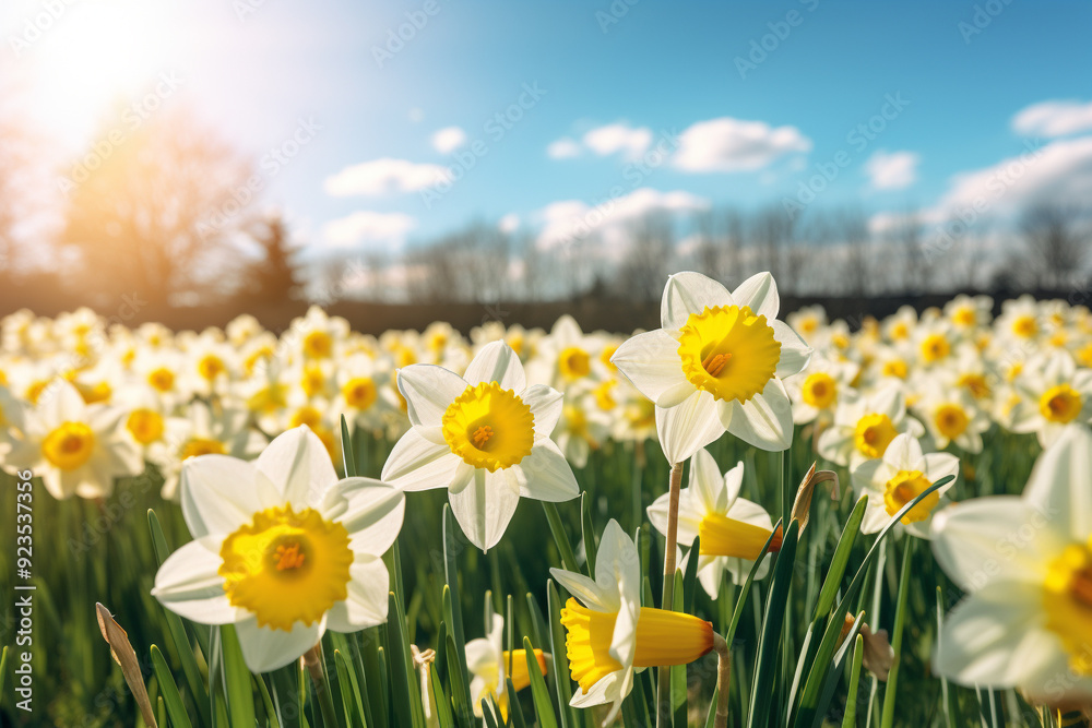 Obraz premium daffodils in spring