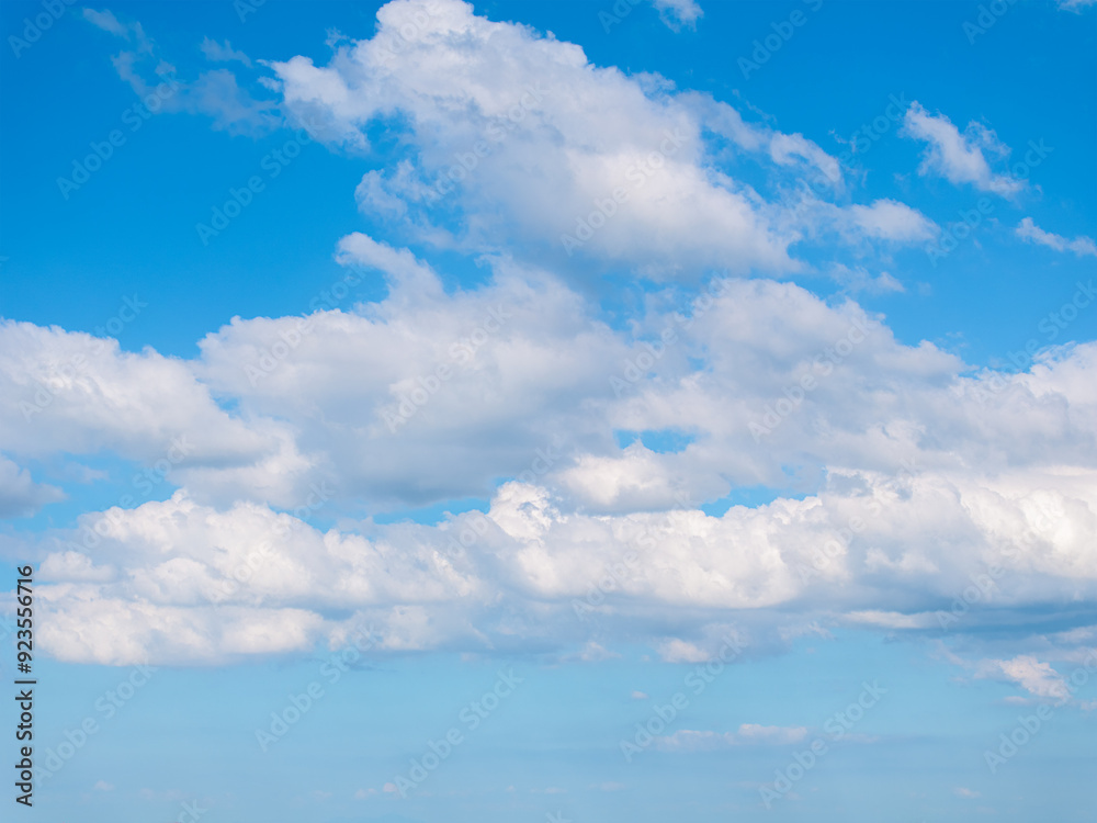 Beautiful sky scenery of Wuhan in summer Beautiful sky scenery of Wuhan in summer