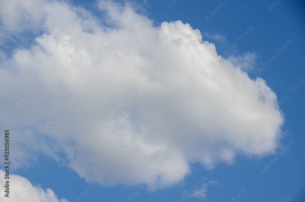 Beautiful sky scenery of Wuhan in summer Beautiful sky scenery of Wuhan in summer