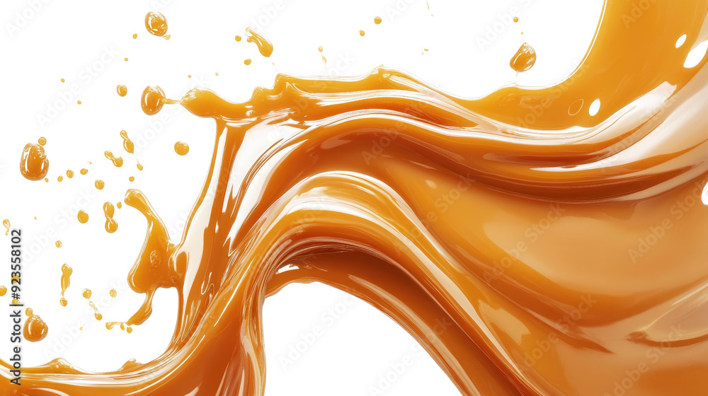 caramel cream transparent background