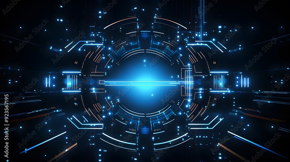 Abstract technology background Hi-tech communication concept futuristic digital innovation background vector illustration Abstract technology background Hi-tech communication concept futuristic digital innovation background vector illustration