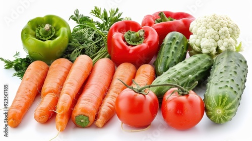 Fresh Vegetables Assortment for Healthy Diet
