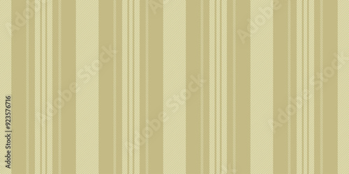 Bed pattern stripe vertical, printing fabric seamless texture. Rough vector background lines textile in yellow and light colors.