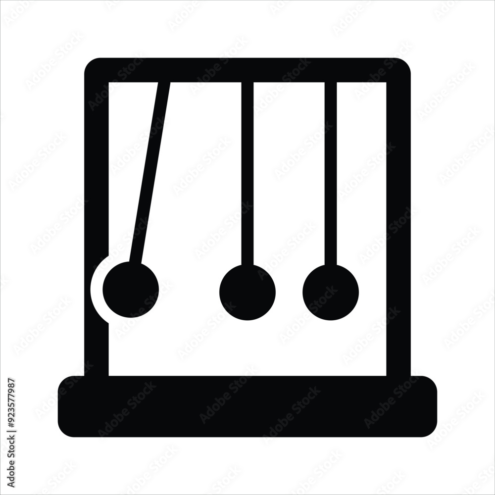 Icon of pendulum in modern style, easy to use vector Icon of pendulum in modern style, easy to use vector