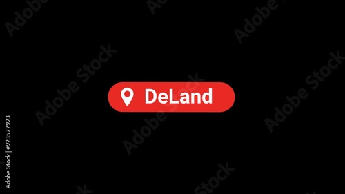 Deland Location title Animation photo