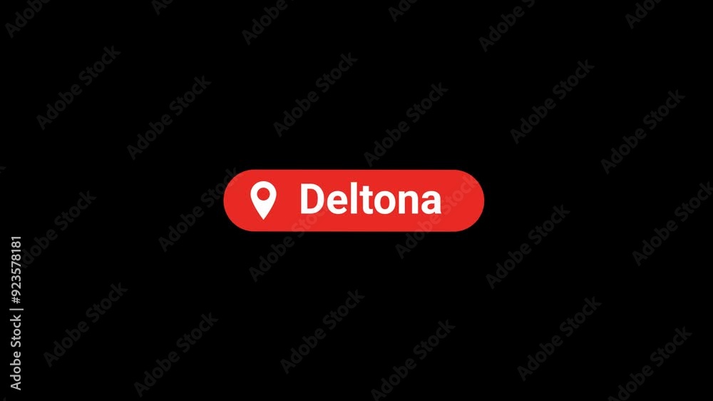 Deltona Location title Animation