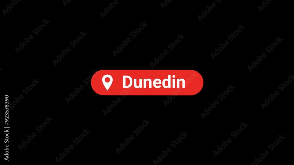 Dunedin Location title Animation Dunedin Location title Animation