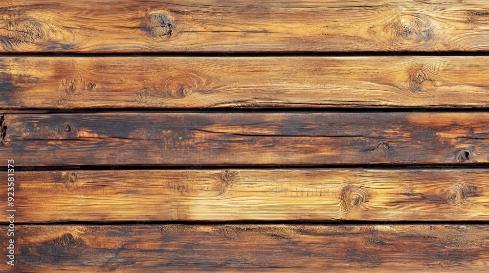 Naklejka premium Rustic Wooden Planks Texture