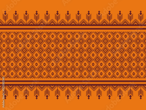Geometric ethnic pattern seamless . seamless pattern. Design for fabric, curtain, background, carpet, wallpaper, clothing, wrapping, Batik, fabric,Vector illustration. pattern
