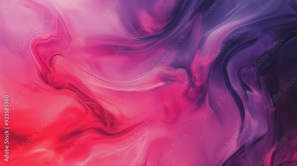 Obraz premium Abstract motion process of pink, purple colors enhances the abstract visual dynamic background. Brushstrokes ink canvas background.